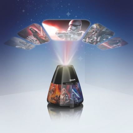Philips 71769/30/P0 - LED Projecteur enfant DISNEY STAR WARS LED/0,1W/3xAA