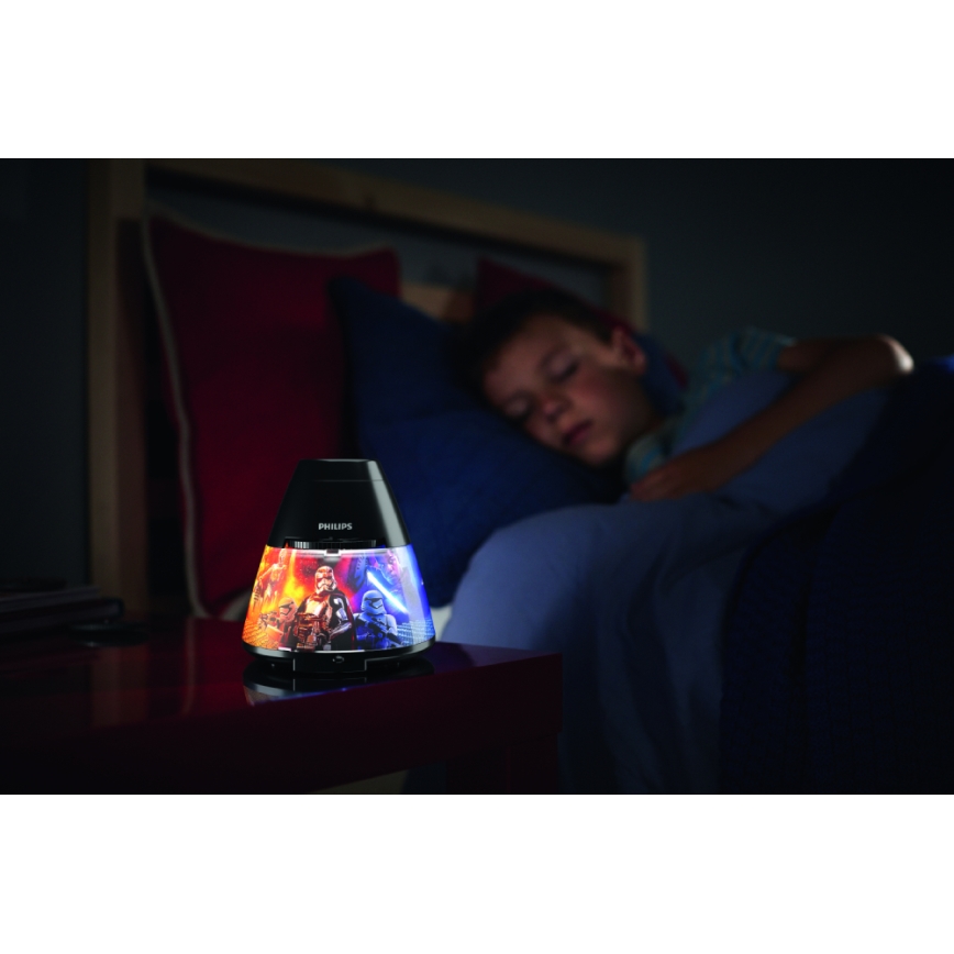 Philips 71769/30/P0 - LED Projecteur enfant DISNEY STAR WARS LED/0,1W/3xAA