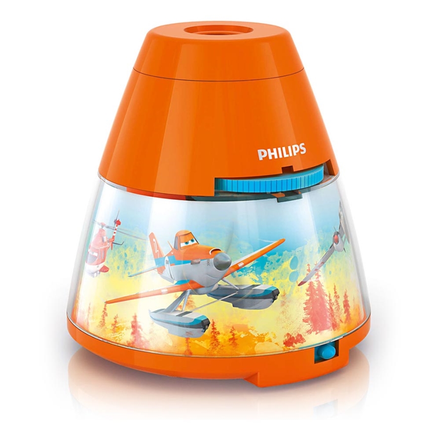 Philips 71769/53/16 - Projecteur LED enfant DISNEY PLANES 1xLED/0,1W/3xAA