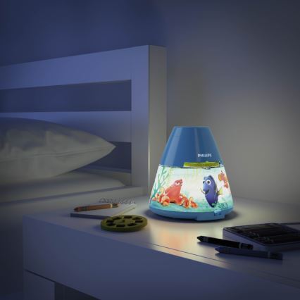 Philips 71769/90/16 - Projecteur enfant DISNEY TROUVER DORY LED/0,1W/3xAAA