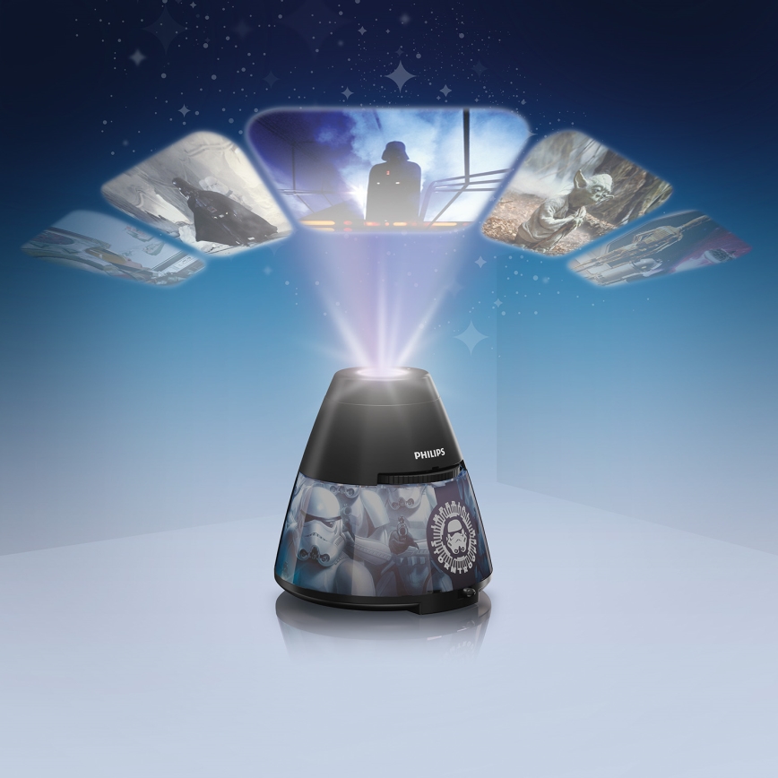 Philips 71769/99/16 - Projecteur enfant STAR WARS LED/0,1W/3xAA