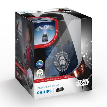 Philips 71769/99/16 - Projecteur enfant STAR WARS LED/0,1W/3xAA