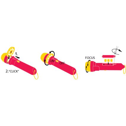 Philips 71788/32/16 - Projecteur enfant DISNEY CARS LED/3xLR44
