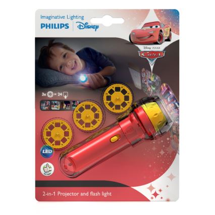 Philips 71788/32/16 - Lampe de poche et projecteur enfant DISNEY CARS LED/3xLR44