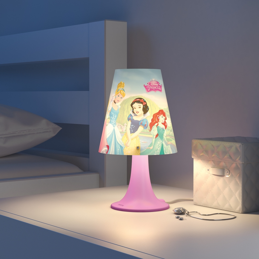 Philips 71795/28/16 - Lampe de table enfant DISNEY PRINCESS LED/2,3W/230V