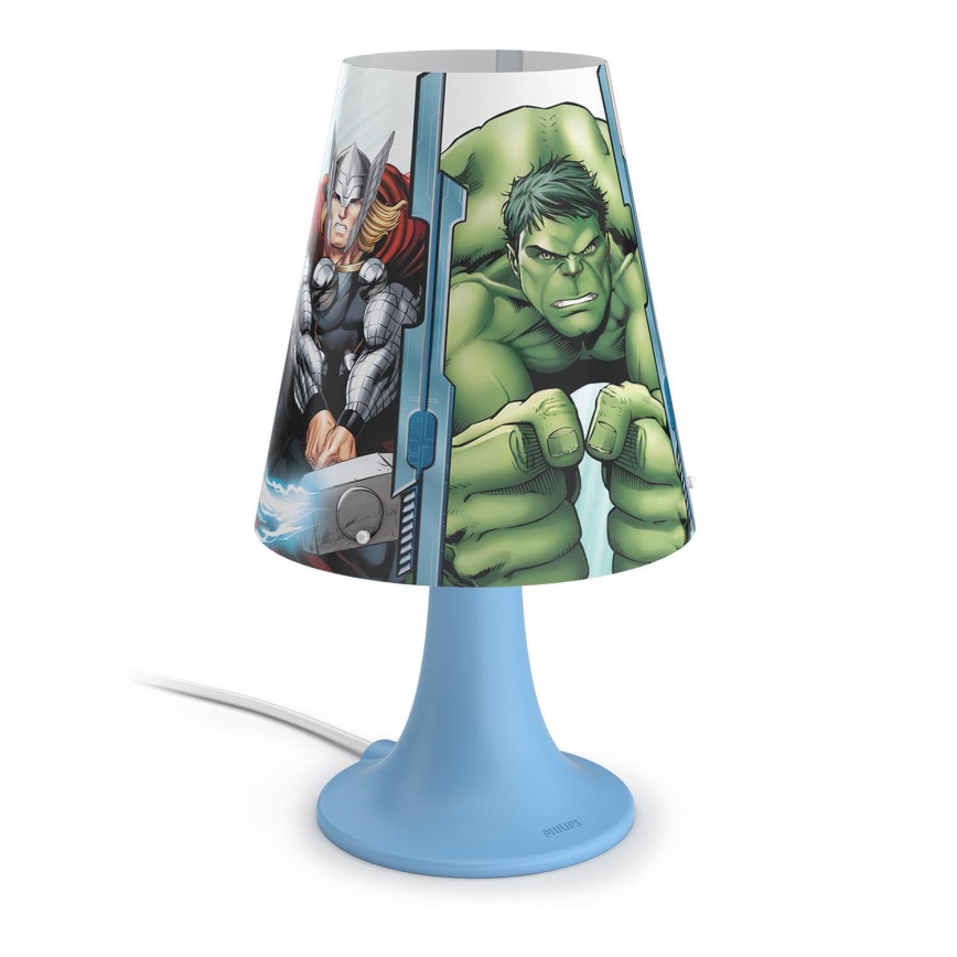 Philips 71795/36/16 - Lampe de table enfant MARVEL AVENGERS LED/2,3W/230V