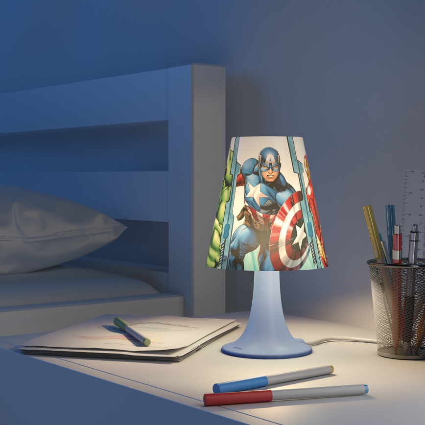 Philips 71795/36/16 - Lampe de table enfant AVENGERS LED/2,3W/230V