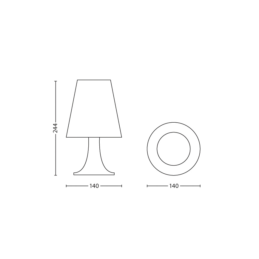 Philips 71795/40/16 - Lampe de table enfant SPIDER-MAN LED/2,3W/230V