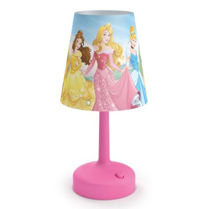 Philips 71796/28/16 - Lampe de table enfant DISNEY PRINCESSES LED/0,6W/3xAA