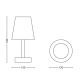 Philips 71796/28/16 - Lampe de table enfant DISNEY PRINCESSES LED/0,6W/3xAA