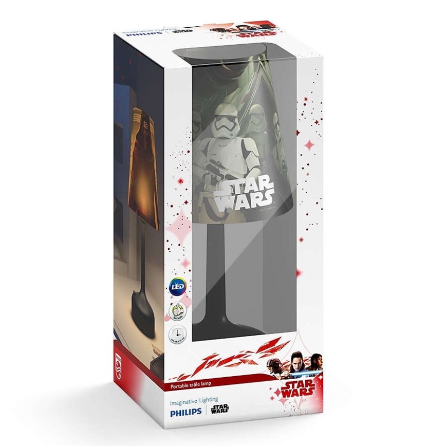 Philips 71796/30/P0 - Lampe de table LED enfant STAR WARS STORMTROOPER 1xLED/0,57W
