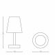 Philips - Lampe de table LED enfant 1xLED/0,6W