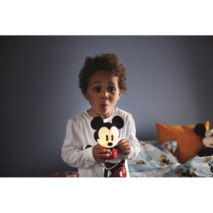 Philips 71883/30/PO - Luminaire LED pour enfant DISNEY MICKEY MOUSE LED/0,1W/USB
