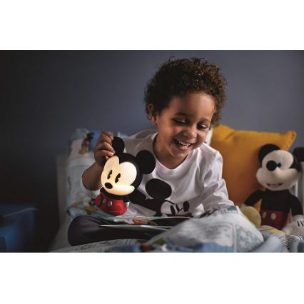 Philips 71883/30/PO - Luminaire LED pour enfant DISNEY MICKEY MOUSE LED/0,1W/USB