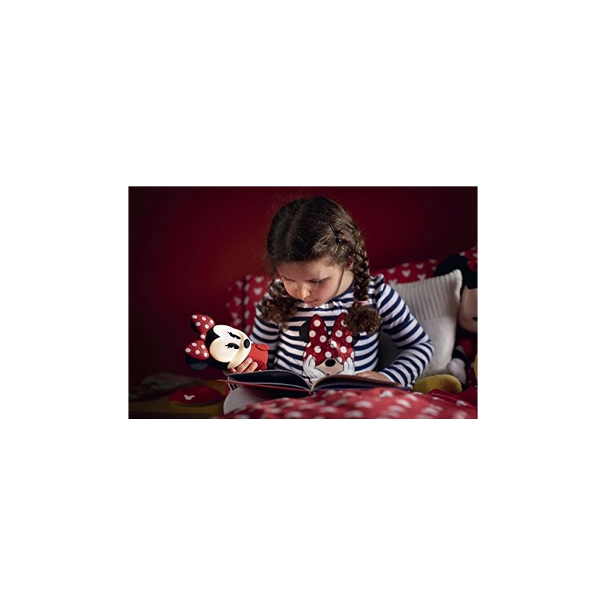 Philips 71883/31/PO - Lampe pour enfant LED DISNEY SOFTPAL MINNIE 1xLED/0,1W/USB