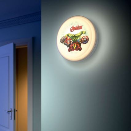 Philips 71884/35/P0 - Applique murale LED enfant AVENGERS LED/10W/230V