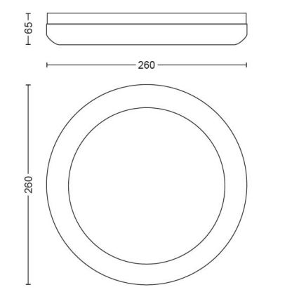 Philips - Applique murale LED enfant 4xLED/2,5W/230V