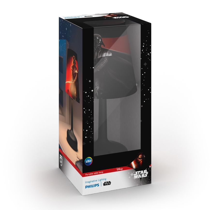 Philips 71889/30/16 - Lampe de table enfant STAR WARS DARTH VADER 1xLED/0,57W/3xAA