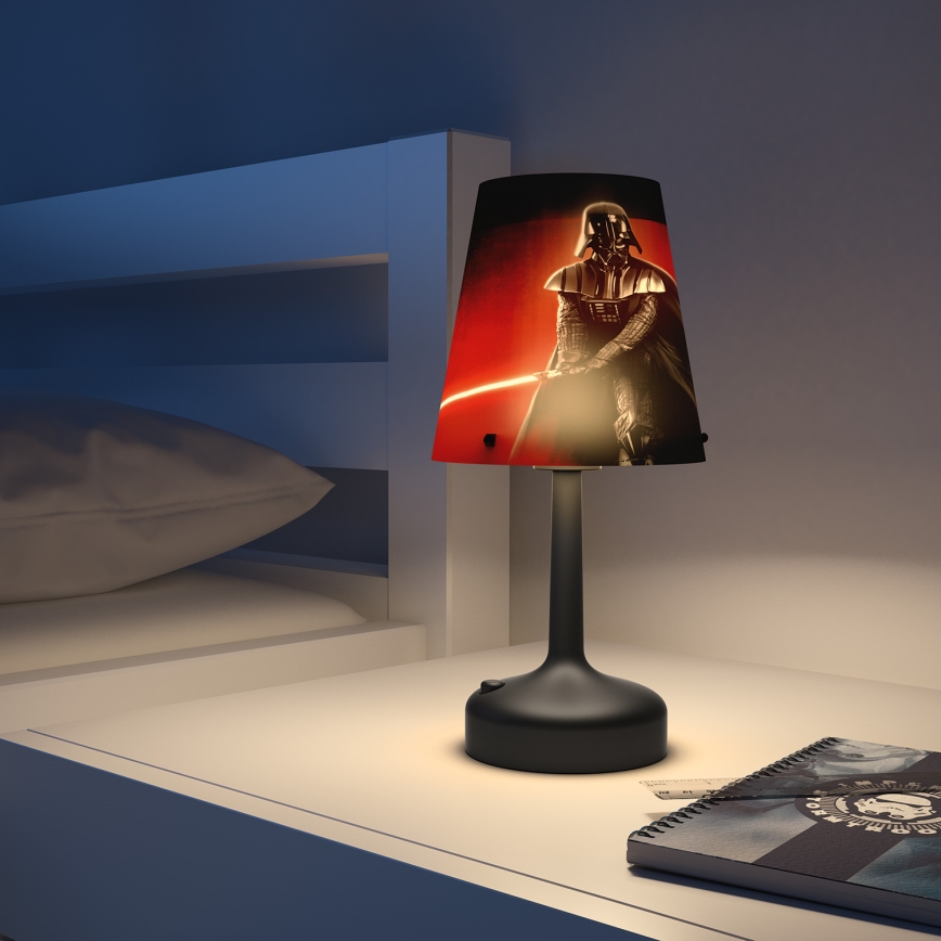 Philips 71889/30/16 - Lampe de table enfant STAR WARS DARTH VADER 1xLED/0,57W/3xAA