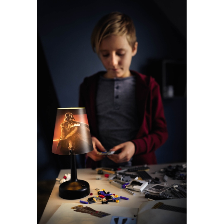 Philips 71889/30/16 - Lampe de table enfant STAR WARS DARTH VADER 1xLED/0,57W/3xAA