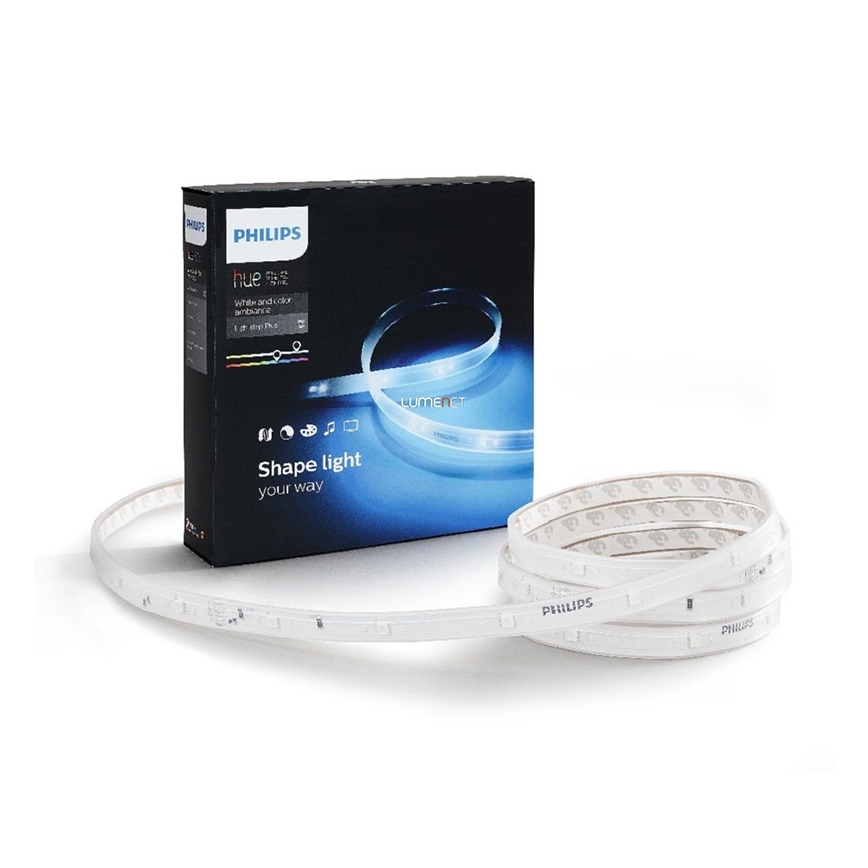 Philips - Ruban LED RVB à intensité variable Hue LIGHTSTRIP 2m