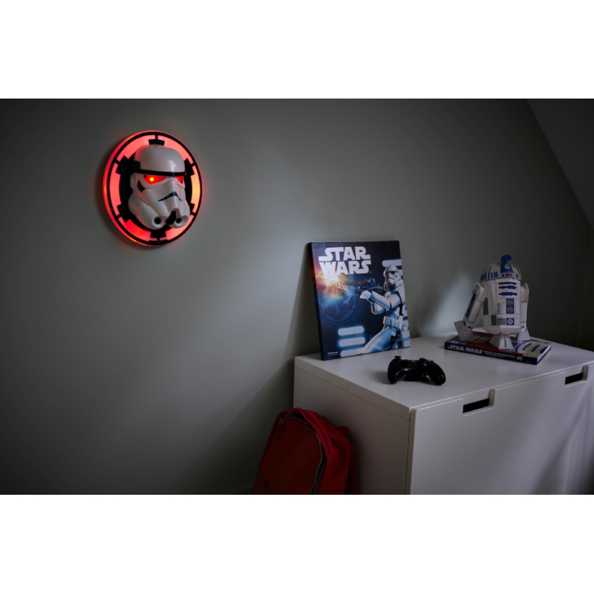 Philips 71937/31/P0 - Veilleuse LED enfant STAR WARS STORMTROOPER 2xLED/0,2W/3V