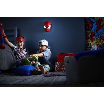 Philips 71938/40/P0 - Veilleuse LED enfant SPIDER MAN 2xLED/0,2W/3V