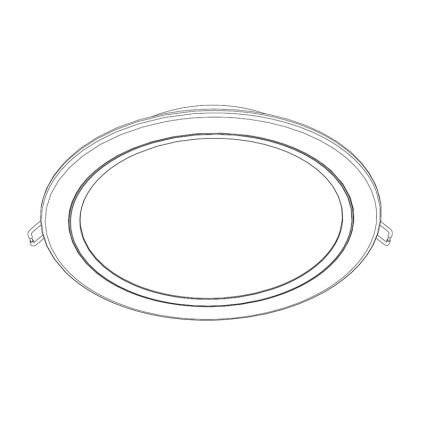 Philips - Luminaire encastrable 1xLED/20W/230V