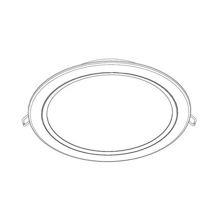 Philips - Plafonnier encastré LED/20W/230V