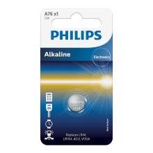 Philips A76/01B - Pile bouton alcaline MINICELLS 1,5V