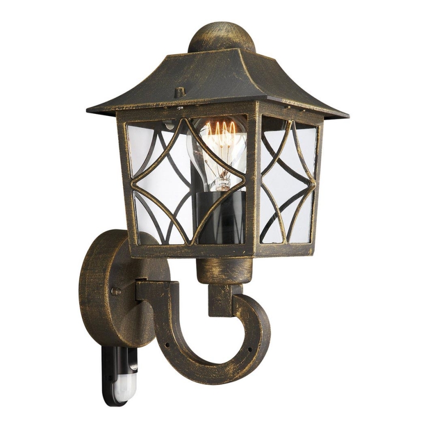 Philips - Applique murale d'extérieur avec détecteur 1xE27/60W/230V IP44