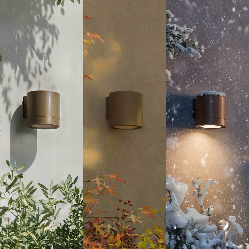 Philips - Applique murale d'extérieur FYLX 1xGU10/5W/230V marron IP44