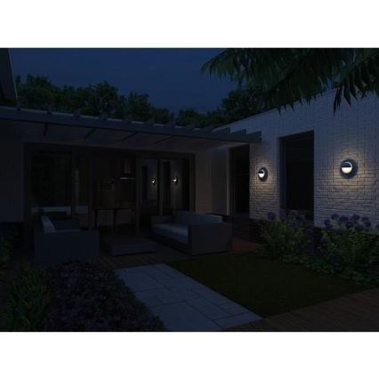 Philips - Applique murale d'extérieur JUNE 1xE27/12W/230V IP44