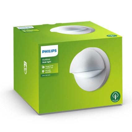 Philips - Applique murale d'extérieur JUNE 1xE27/12W/230V IP44