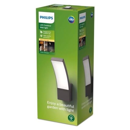 Philips - Applique murale d'extérieur LED/12W/230V 2700K IP44