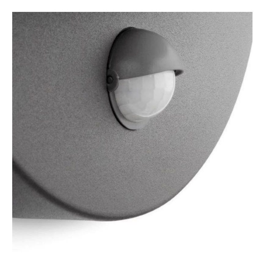 Philips - Applique murale extérieure avec détecteur JUNE 1xE27/12W/230V IP44