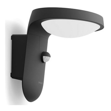 Philips - Applique murale extérieure avec détecteur LED/9W/230V 2700K IP44