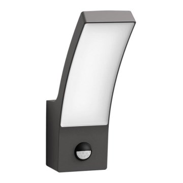 Philips-Applique murale extérieure avec un détecteur LED/12W/230V 2700K IP44