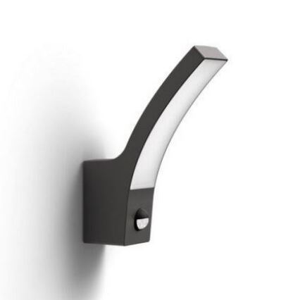 Philips-Applique murale extérieure avec un détecteur LED/12W/230V 2700K IP44