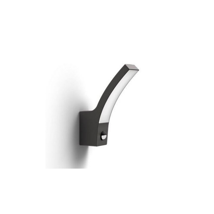 Philips-Applique murale extérieure avec un détecteur LED/12W/230V 2700K IP44