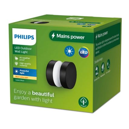 Philips - Applique murale extérieure LAVEN LED/6W/230V 2700K IP44