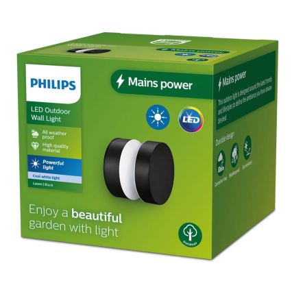 Philips - Applique murale extérieure LAVEN LED/6W/230V 4000K IP44