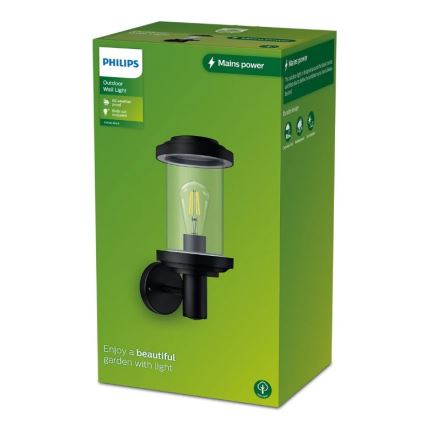 Philips - Applique murale extérieure LISTRA 1xE27/25W/230V IP44