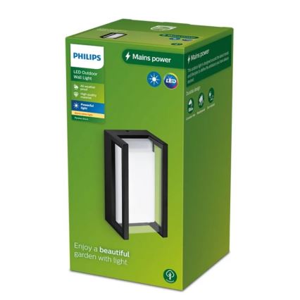 Philips - Applique murale extérieure PYRONA LED/12W/230V IP44