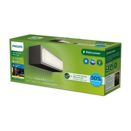 Philips - Applique murale extérieure STRATOSPHERE LED/3,8W/230V 2700K IP44