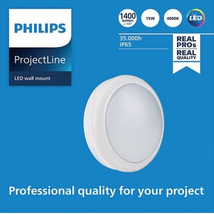 Philips - Applique murale PROJECTLINE LED/15W/230V IP65