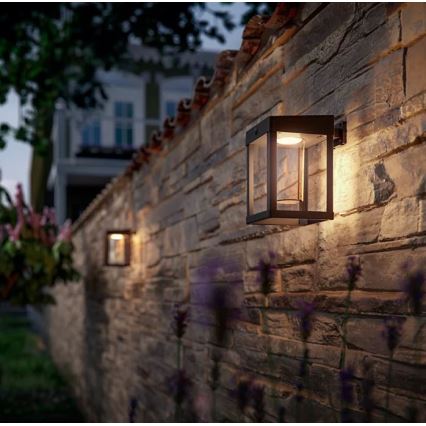 Philips - Applique murale solaire avec détecteur CAMILL LED/1,4W/3,7V 2000 mAh IP44