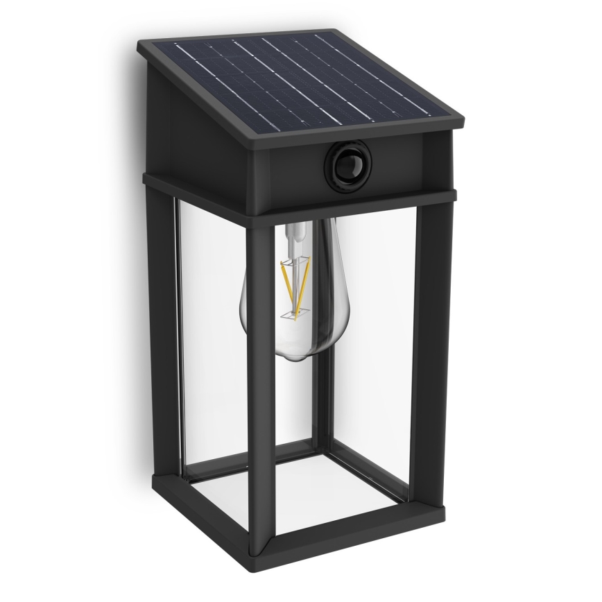 Philips - Applique murale solaire avec détecteur GERI LED/3,2W/3,7V 2600 mAh 4000K IP44