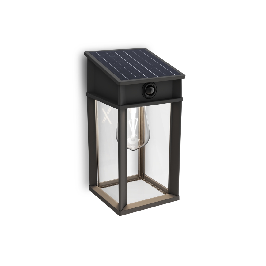 Philips - Applique murale solaire avec détecteur GERI LED/3,2W/3,7V 2600 mAh 4000K IP44