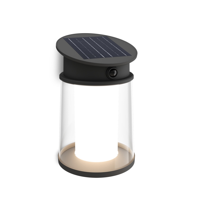 Philips - Applique murale solaire avec détecteur JUDA LED/3,2W/3,7V 2600 mAh 4000K IP44